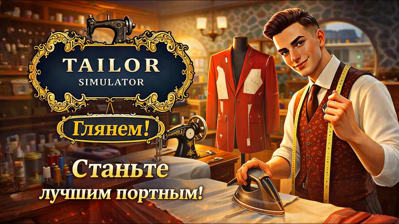 ШЬЁМ НА ЗАКАЗ И ЗАРАБАТЫВАЕМ! | Tailor Simulator | ГЛЯНЕМ?