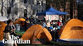 Student Gaza protests: more than 40 encampments on campuses across US by Guardian News 13,915 views 2 days ago 2 minutes, 11 seconds