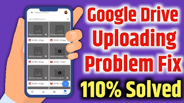 how to solve google drive uploading problem | how to solve waiting upload problem in google drive