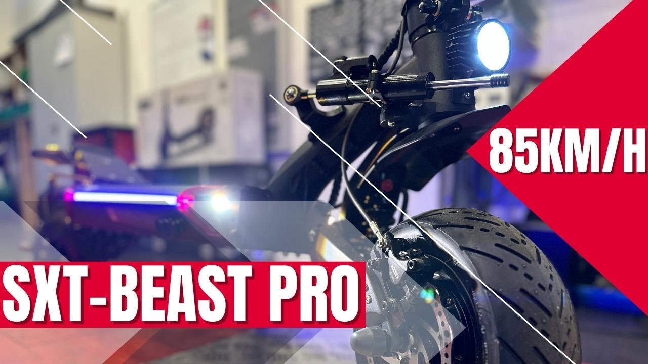 ⚡ SXT BEAST PRO 🔥 85KM/H - 4.800 WATT 🔥 Schneller als die Polizei  erlaubt! #sxt #beastpro #dualtron - YouTube