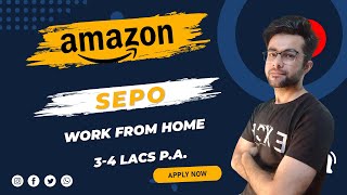 Amazon SEPO Job | SEPO   | Work from Home  | Interview | SEPO Interview Amazon Questions|Amazon Job