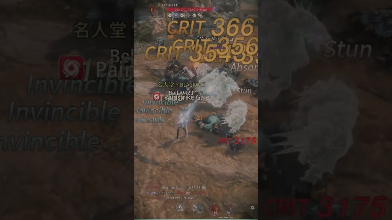 MIR4 | Live PVP Clips: Pvp Against Ase13
