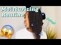 SIMPLE MOISTURIZING ROUTINE ON NATURAL HAIR 😱‼️ | WHERE I'VE BEEN | STORYTIME