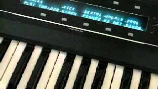 Ensoniq esq-1,  8 track sequencer