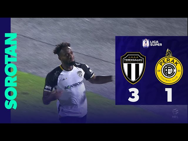 Terengganu FC 3-1 Perak FC | Sorotan Perlawanan Liga Super 2024/25 class=