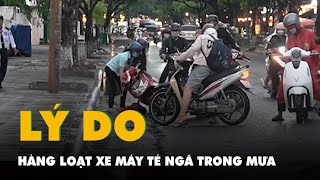 Đã tìm ra lý do hàng loạt người đi xe máy té ngã trong cơn mưa đầu mùa ở Đồng Nai｜Báo Tuổi Trẻ