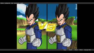 Dragon Ball budokai tenkaichi 3 iso shitpost, Goku, Vegeta y Gohan.