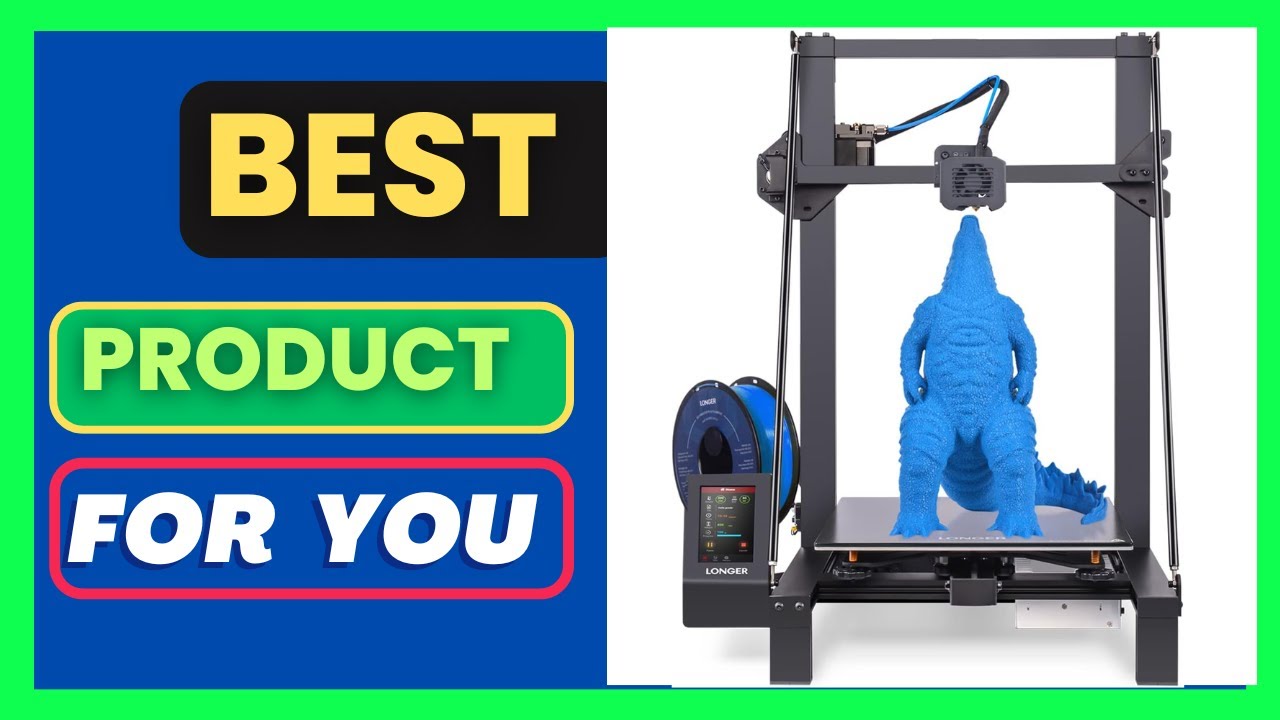 Longer LK5 Pro 3D Printer with Dual Z-Axis Upgrade, 4.3" Color T