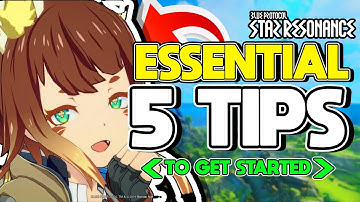 Blue Protocol Star Resonance Beginner Tips to get a smooth start
