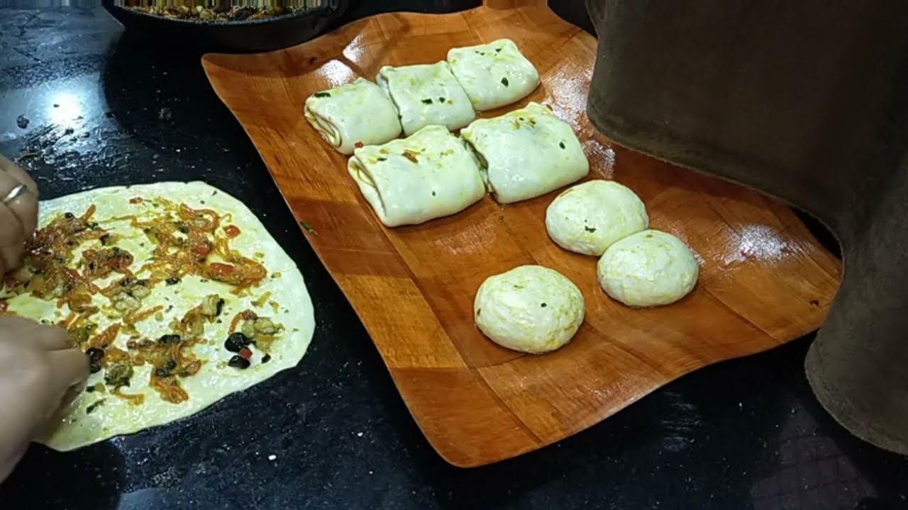 مسمنات الشحمة مورقين  بحشوة سهلة