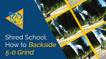 Shred School: How to BACKSIDE 5-0 GRIND