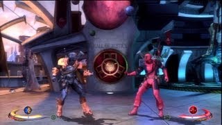 INJUSTICE: DEADPOOL vs DEATHSTROKE COMBO VIDEO BY TONY-T