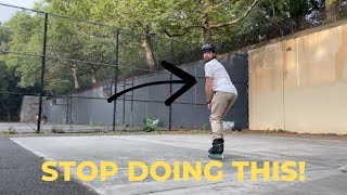 How to Rollerblade Backwards  Skating Practice