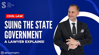 HOW TO SUE THE STATE GOVERNMENT? | LAWYER EXPLAINS #civillitigation