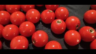 Red  Bakelite Round Ball Knob Handle M8*40 This item is in stock and ready for delivery.