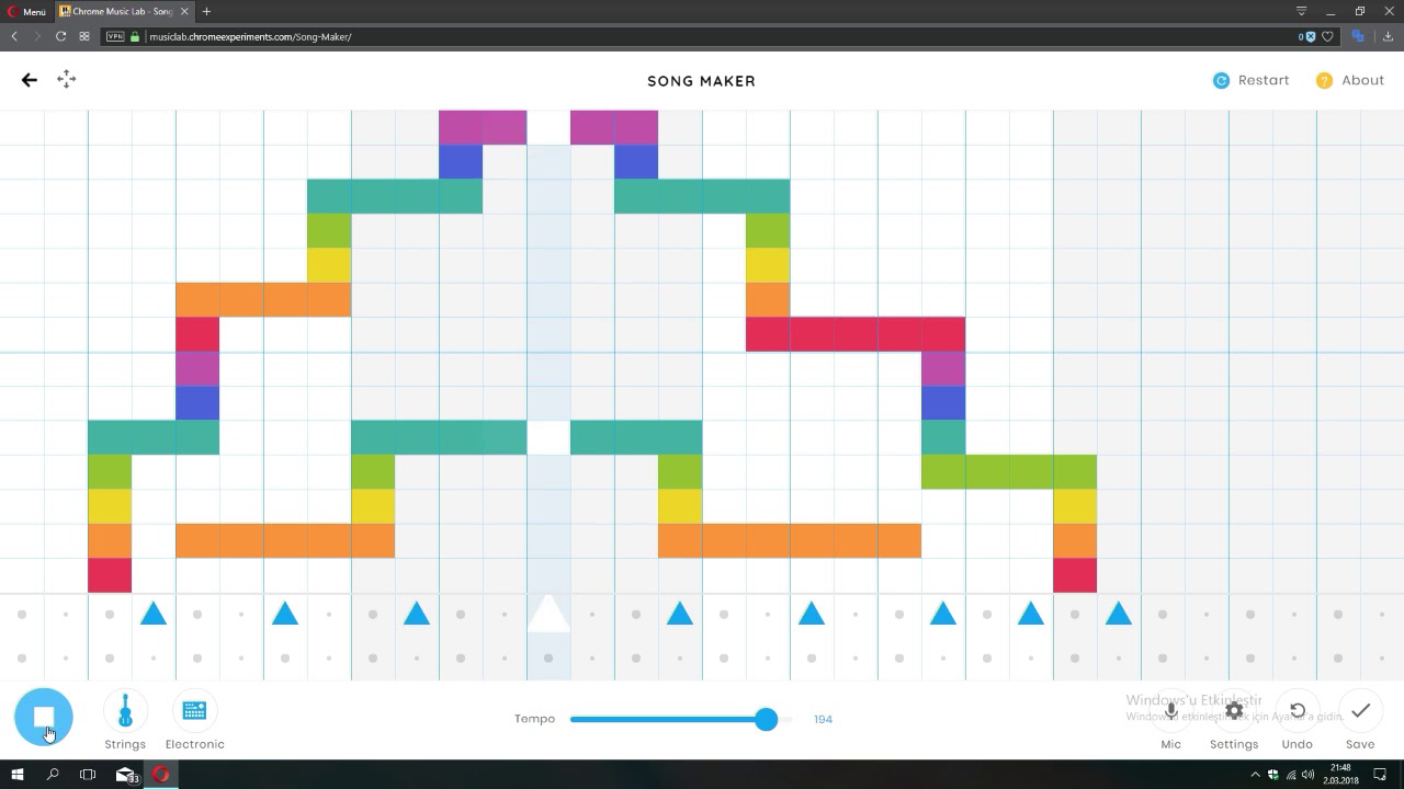 Chrome music lab atractive beats easy 