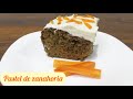 Hornea un delicioso PASTEL DE ZANAHORIA