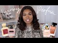 LUXURY FRAGRANCE COLLECTION| LUXURY PERFUMES OF 2021| HIGH END & AFFORDABLE DUPES|AMBERSHARNIECE