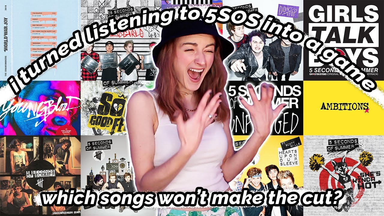 all the 5SOS b-sides, bonus tracks, + singles that i missed... but there's a twist.