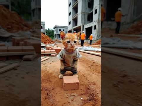 Бедный котенок, над которым смеялись его друзья, потому что у него не было велосипеда. #надиктв