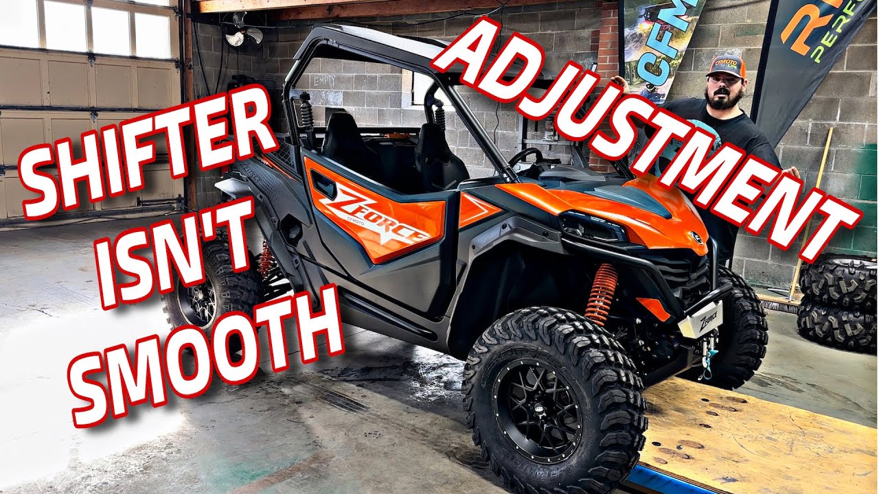 Shifter Linkage Adjustment CFMOTO G2 ZForce 800 950 YouTube