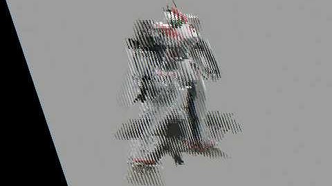 Multi-view movie test for wazabee 3DeeShell