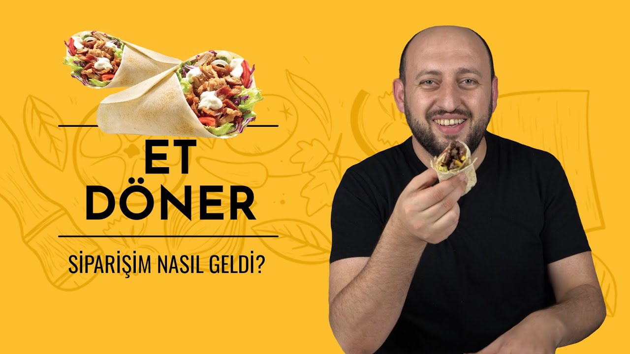 Et Döner Dürüm Siparişim Nasıl Geldi? (Dönerci İrfan Usta)