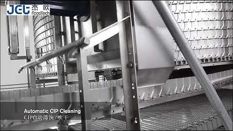 JET Self-stacking spiral freezer