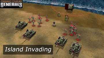 [C&C Generals] - Island Invading - Mission by Just Rey