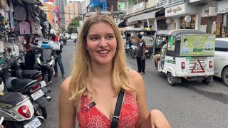 German Girl Visiting Cambodia for the First Time!