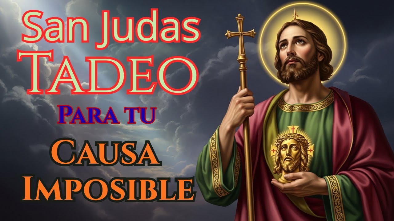 🙏 Oración a SAN JUDAS TADEO para CAUSAS IMPOSIBLES | 2h 40min para Pedir un MILAGRO URGENTE