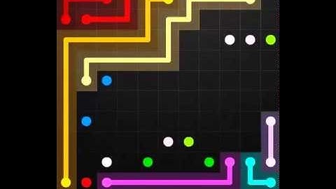 11 × 11 MANIA LEVEL 11 - FLOW GAME ON FACEBOOK Connect the dots