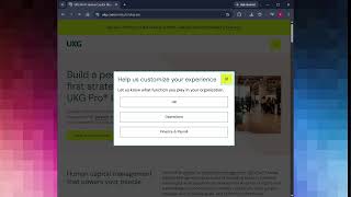 Find Your UKG Pro Username for First Time Login