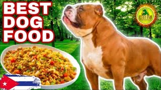Cheapest Easiest Best Dog Food Recipe | Cuba | American Bully XL