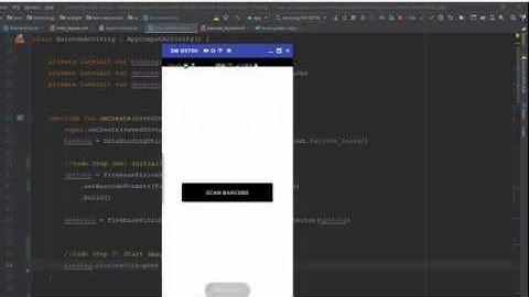 Create a Live Barcode Scanner in Android using CameraX and Firebase Vision