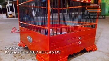 #sangkarburung KOSAN 40X40 DnR MERAH CANDY @garasisuryasangkar9099 Terlengkap Murah Berkealitas #sss