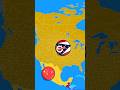 USA 🇺🇸 vs china 🇨🇳 in nuttshell 😱💀 (Part 1) #countryballs #geography #viralshorts #shorts