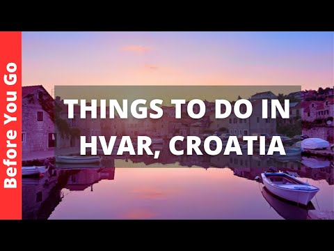 Hvar Croatia Travel Guide: 12 BEST Things to Do in Hvar (Island)