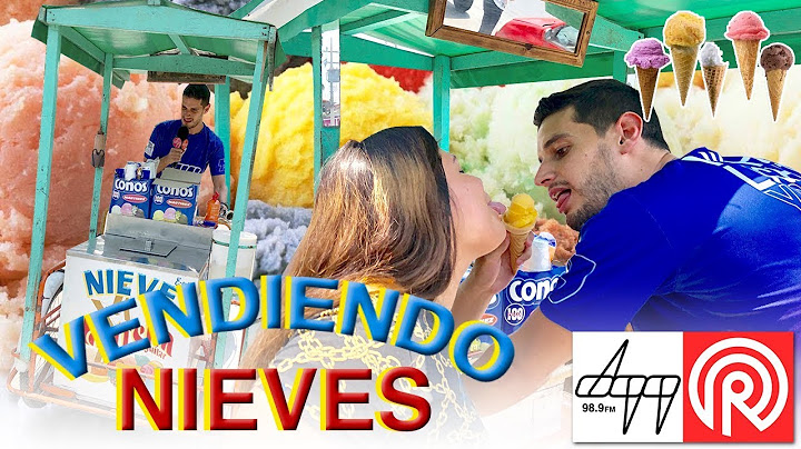 Radar- Vendiendo nieves en la Alameda ¡Vean como nos fue!