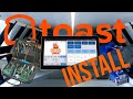 Installing and power up of Toast | Comida De Fuego