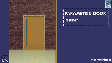 Creating parametric door in Revit.