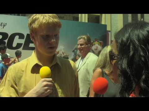 Adam Hicks at the G-Force Los Angeles Premier