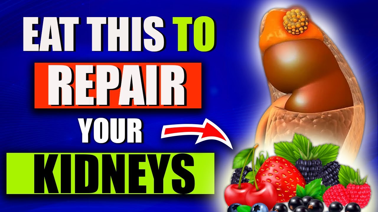 9 Best foods to repair your kidneys - YouTube