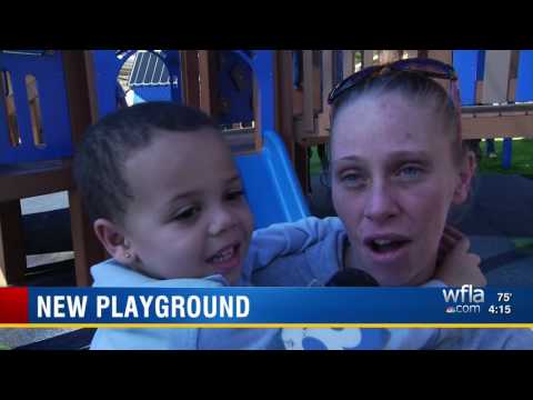 Discovery Learning Center Play Safe Park Grand Opening - WFLA