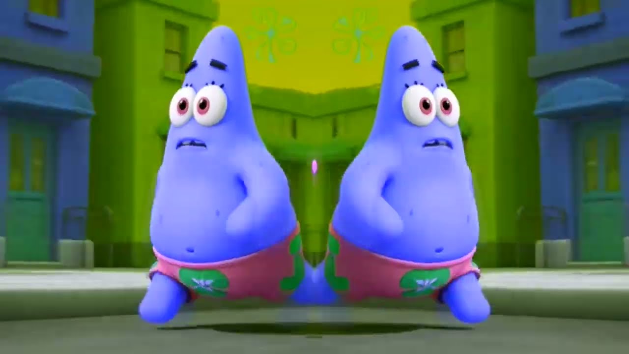 Patrick and Spongebob Went to Krusty Crub | Sponsored by Gamavision Csupo Effects 