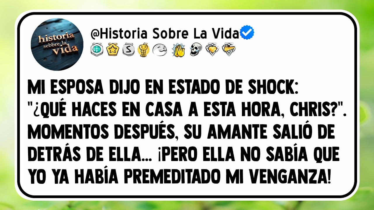 Mi Esposa Dijo En Estado De Shock: "¿Qué Haces En Casa A Esta Hora, Chris?".