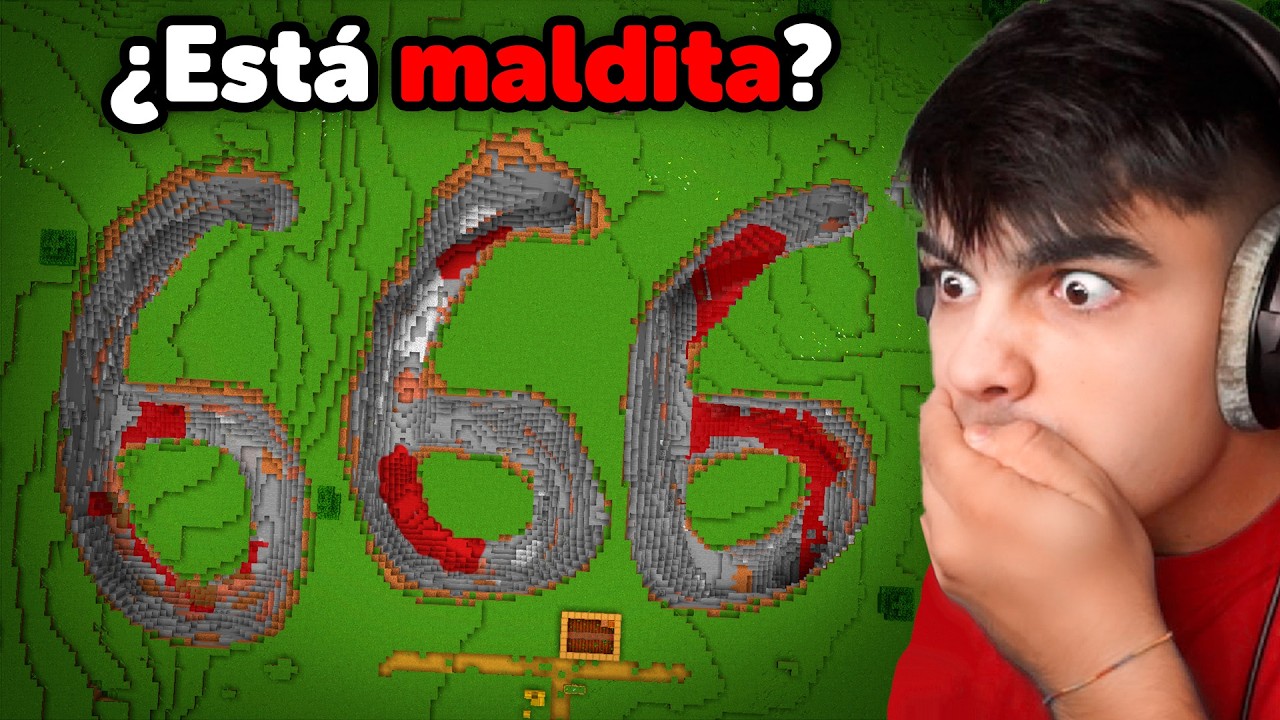 Comprobé el Misterio de La Semilla Maldita en Minecraft que es Real