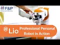 Lio  professional personal care robot in action  fp robotics