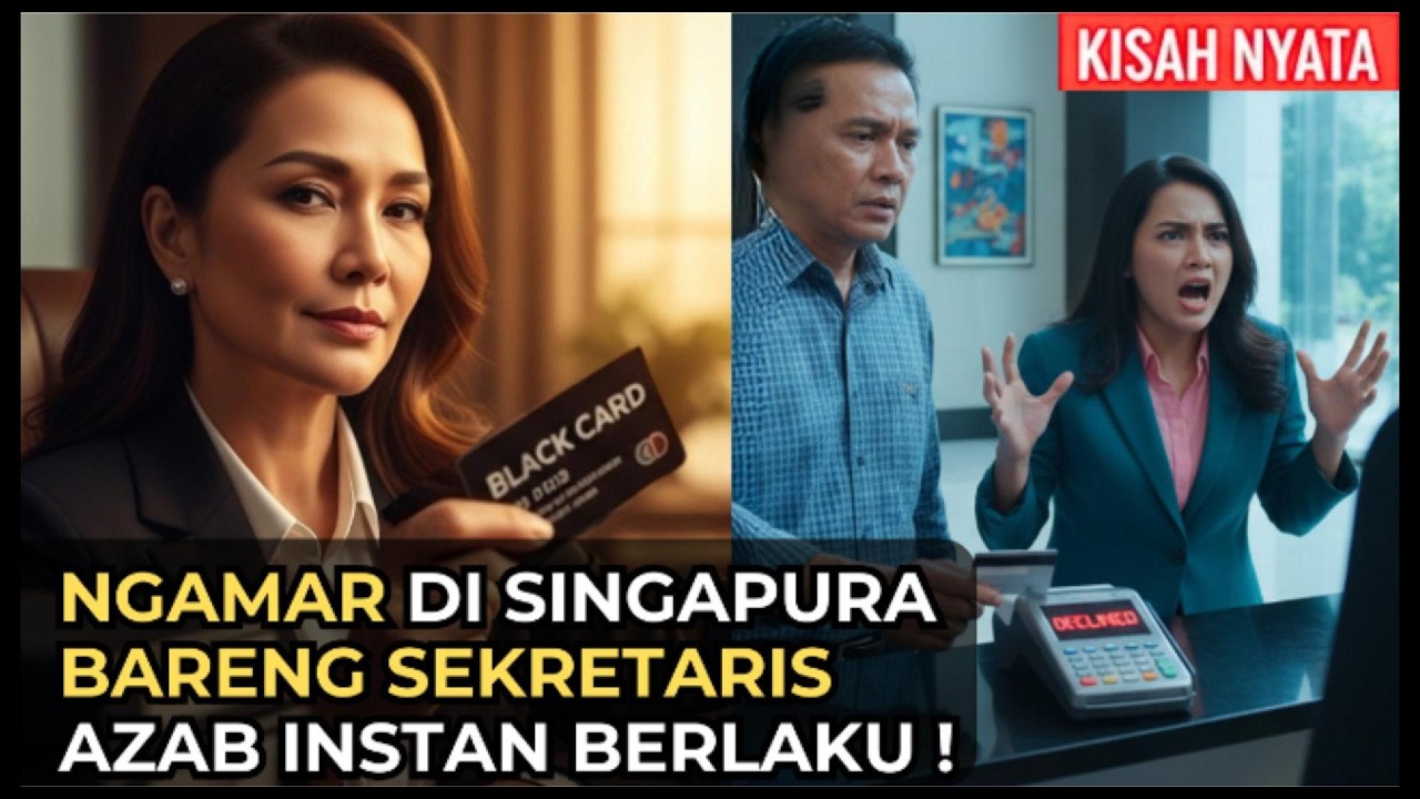 SUAMI LIBURAN DOSA, PULANG JADI GEMBEL! CARA ELEGAN BU BOS BIKIN PELAKOR NANGIS DARAH