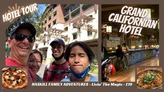 DISNEY HOTELS - GRAND CALIFORNIAN HOTEL TOUR - One Bedroom Villa Room Tour / Craftsman Grill Lunch